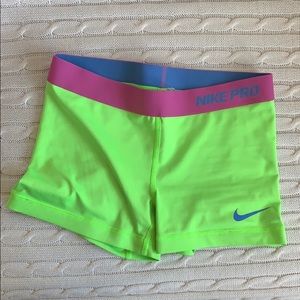 Women’s Nike Pro Spandex Shorts